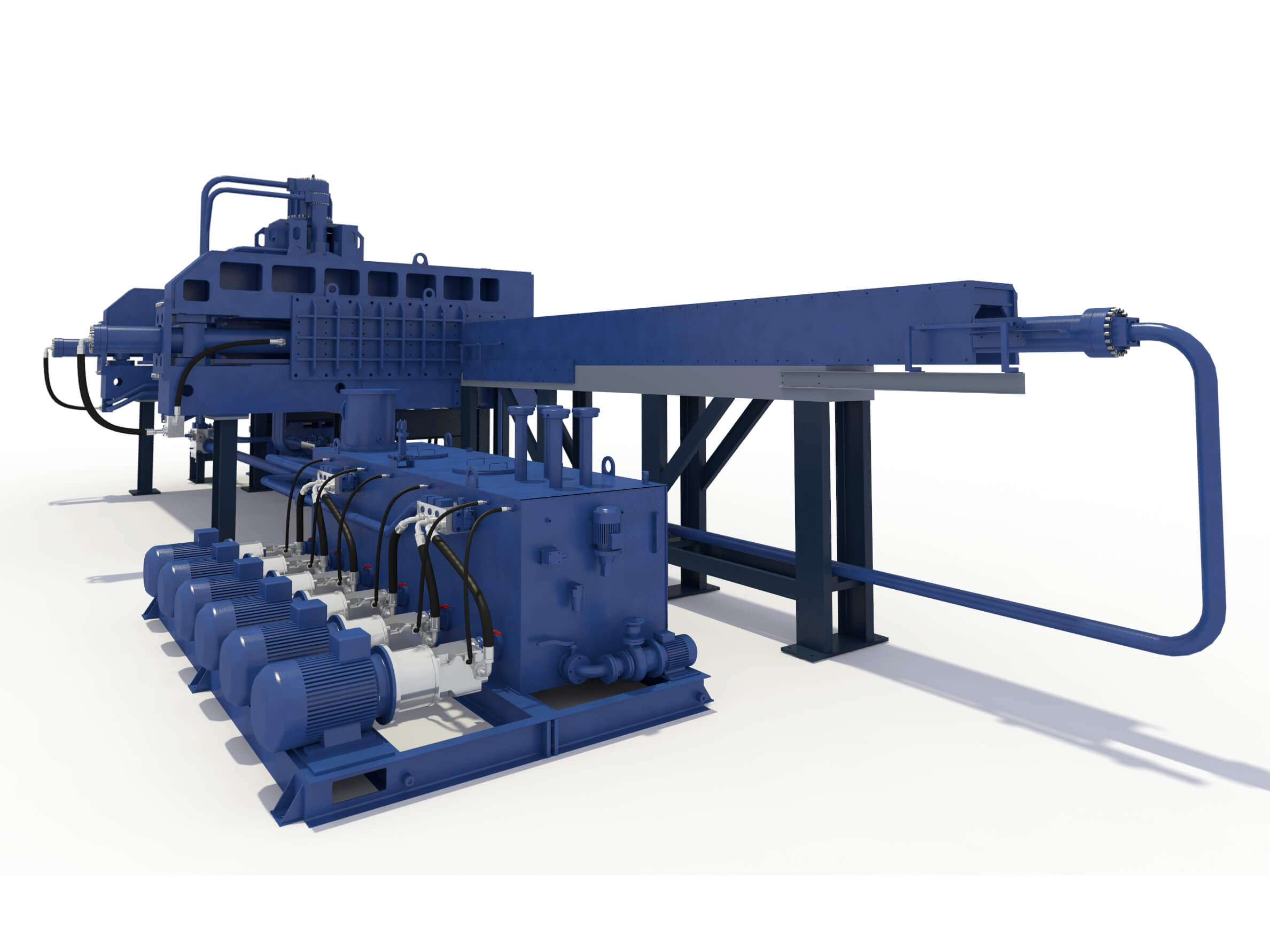 ATM Recycling Systems - cisaille hydraulique Arnocut (après)