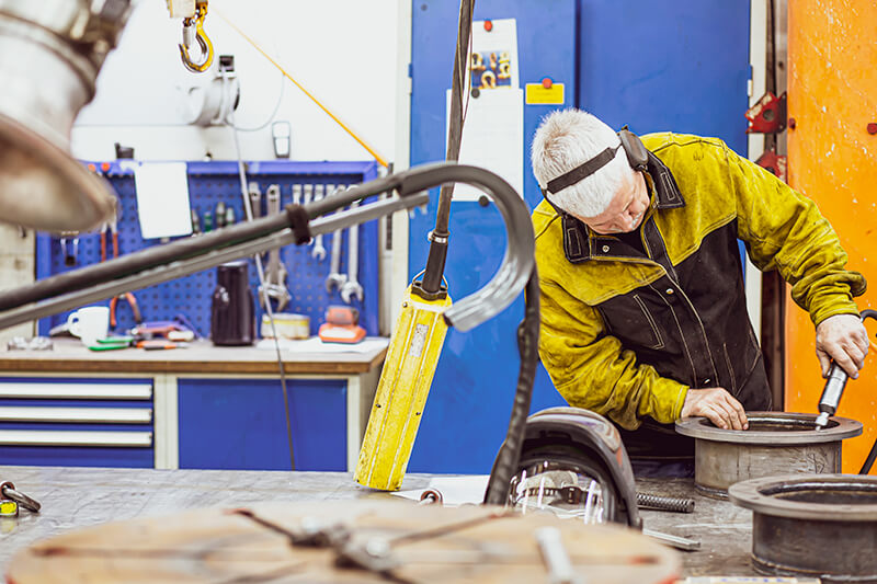 ELDAN Recycling collègues au travail