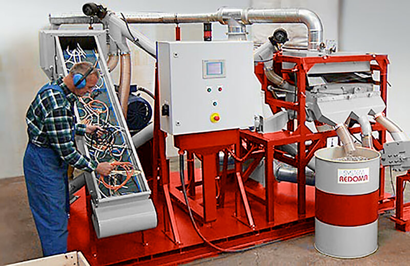 Eldan recycling - recyclage des câbles : Redoma Thunderhawk