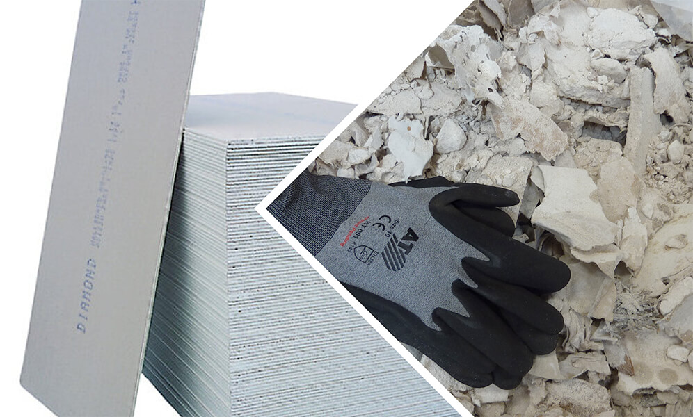 Eldan recycling - recyclage de divers matériaux : recyclage de plaques de plâtre